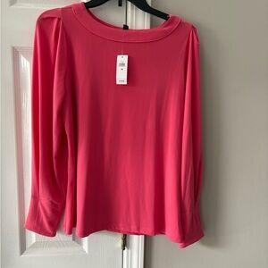 Banana Republic Vibrant Pink Blouse